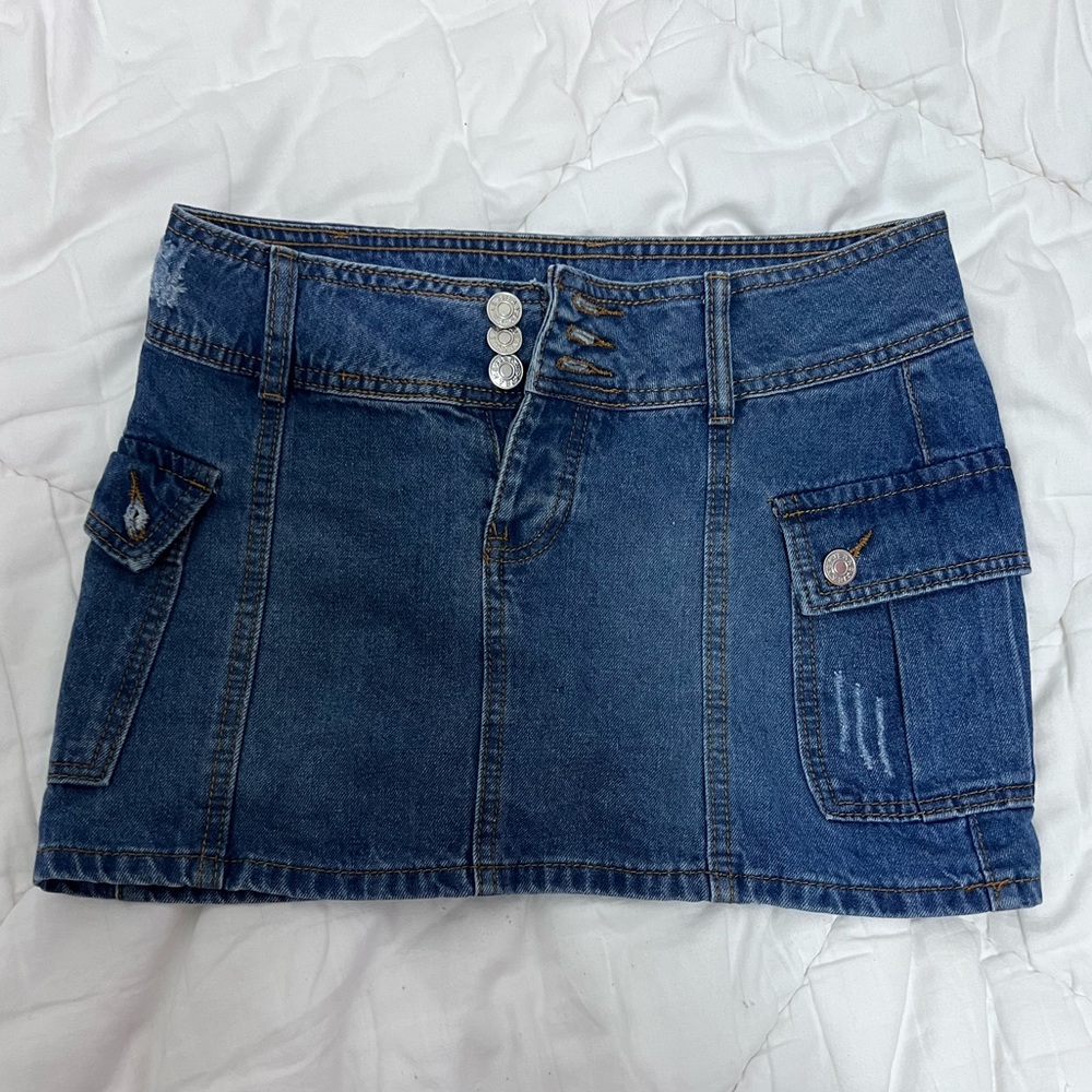 Denim skirt